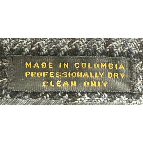 Men’s Wool Tweed Houndstooth Blazer Tailored Sport Coat Fully Lined Classic 44L - Picture 7 of 10